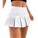 Shein EZwear Pleated Skirt with Plain Pleated Hem Mini