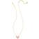 Kendra Scott Ari Heart Pendant Necklace - Gold/Opal