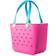 Simple Modern Beach Bag - Pink