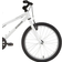 Btwin Robust Single Speed Hybrid 20" - White Kids Bike