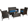 Costway 4 -Person Outdoor Lounge Set