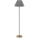 PR Home Nora Brass/Gold Floor Lamp 138cm