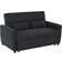 Homcom Sofa Set Black Sofa 155cm Zweisitzer