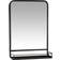 Ib Laursen Metal Black Wall Mirror 49x70cm