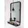 Ib Laursen Metal Black Wall Mirror 49x70cm