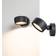 SLV Eskina Spot Wandlamp 14.5 W Antraciet