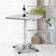 Homcom Adjustable Stainless Steel Bar Table 60x60cm