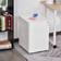 Vinsetto Zennor Elio White Storage Cabinet 39x59cm