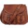 Komal's Passion Leather Crossbody Bag - Tan Brown