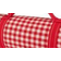 Scandinavian Home Picnic Filt Vit, Röd (150x150cm)