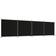 vidaXL 350285 Black Rumdeler 4stk
