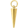 Edblad Peak Charm - Gold