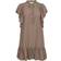 Co'Couture Tora Frill Dress - Walnut