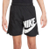 Nike Big Kid's Sportswear Woven Shorts - Black/White