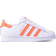 Adidas Junior Superstar - White/Orange