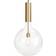 Konsthantverk Rosdala Large Brass/Clear Pendel ∅ 40cm