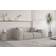 Fun furniture Celes Premium Beige Sofa 225cm 6 Seater