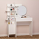 Homitis Mup White Dressing Table 35x105cm