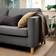 IKEA Parup Vissle Grey Soffa 206cm 3-sits