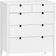 Torkelson Klinte Deep White Lacquer Byrå 80x90cm