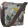 Ceannis Flower Linen Collection Small Shoulder Bag - Grey