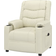 vidaXL Electric Recliner Cream Lænestol 100cm