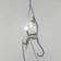 Seletti Monkey White Ceiling Flush Light 27cm