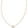 Kendra Scott Mini Elisa Satellite Short Pendant Necklace - Gold/Purple