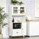 Homcom Freestanding White Storage Cabinet 90x180cm