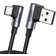 Ugreen Angled USB C - USB A M-M 1m