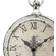 Stonebriar Collection SB-5119A White Table Clock 20.3cm