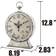 Stonebriar Collection SB-5119A White Bordsklocka 20.3cm