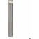SLV Vap Slim Brushed Stainless Steel Pollare 90cm