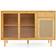 Costway Modern Bamboo Buffet Natural Sideboard 47x32.5"