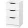 Scandinavian Choice Novalis White Chest of Drawer 40x71cm