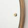 Frama Circle L Oak/Brass Väggspegel 75cm