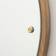 Frama Circle L Oak/Brass Veggspeil 75cm