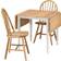 IKEA DANDERYD SKOGSTA White /Oak Bordsgrupp 63x134cm
