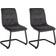 CLP Vermont Set of 2 Black Silla de Cocina 87cm 2pcs