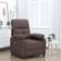 vidaXL Fabric Dark Brown Armchair 39.4"