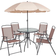 Flash Furniture Nantucket Patio Dining Set