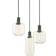 Normann Copenhagen Amp Large Smoke/Black Pendellampa ∅ 12cm