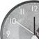 Beliani Davos Grey Wanduhr 33cm