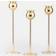 Skultuna Tulip Brass Candlestick 23cm 3pcs