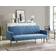 Homedetail Ryan Chevron Design Blue Sofa 185cm 3 Seater