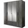 Griffis Revolving Graphite Kleiderschrank 180x199cm