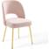 modway Rouse Pink Kitchen Chair 33"