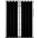 Shein Solid Single Panel Blackout Curtain, Plain Simple Black Polyester Curtain For Household 150.1x249.9cm