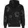 Denim Tears Cotton Wreath-Print Hoodie - Black