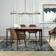 Kare Design Brooklyn Walnut Dining Table 80x160cm